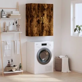 Armario de pared roble ahumado 69,5x34x90 cm de , Aparadores - Ref: Foro24-828409, Precio: 79,30 €, Descuento: %