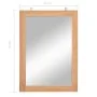 Espejo de pared madera de teca maciza 50x70 cm by , Mirrors - Ref: Foro24-246501, Price: 59,93 €, Discount: %