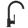 SCHÜTTE Grifo mezclador con caño alto CORNWALL baja presión negro mate de , Grifos - Ref: Foro24-435076, Precio: 107,58 €, De...