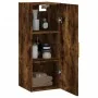 Armario de pared roble ahumado 34,5x34x90 cm by , Sideboards - Ref: Foro24-828849, Price: 49,44 €, Discount: %