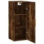 Armario de pared roble ahumado 34,5x34x90 cm by , Sideboards - Ref: Foro24-828849, Price: 49,44 €, Discount: %