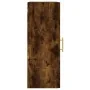 Armario de pared roble ahumado 34,5x34x90 cm by , Sideboards - Ref: Foro24-828849, Price: 49,44 €, Discount: %