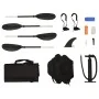 Kayak inflable poliéster azul 424x81x31 cm de , Kayaks - Ref: Foro24-93436, Precio: 533,90 €, Descuento: %
