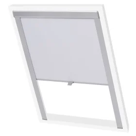 Persiana enrollable opaca blanca MK08 de , Persianas y estores - Ref: Foro24-133508, Precio: 53,11 €, Descuento: %