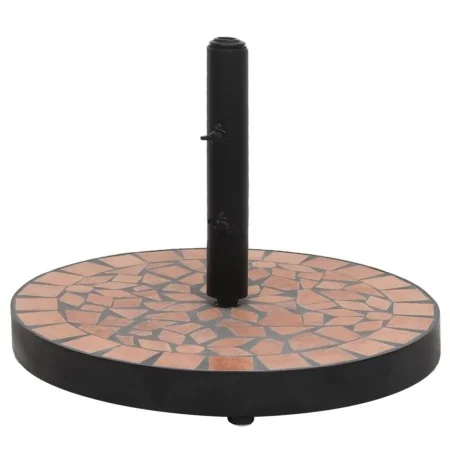 Base de sombrilla redonda color terracota 12 kg de , Bases para sombrillas - Ref: Foro24-362219, Precio: 72,24 €, Descuento: %