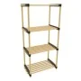 Storage solutions Zapatero con 4 estantes madera 49x28x92,5 cm de , Zapateros y organizadores de calzado - Ref: Foro24-442514...
