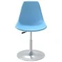 Sillas de comedor giratorias 4 unidades PP azul de , Sillas de comedor - Ref: Foro24-338278, Precio: 178,63 €, Descuento: %