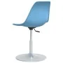 Sillas de comedor giratorias 4 unidades PP azul de , Sillas de comedor - Ref: Foro24-338278, Precio: 178,63 €, Descuento: %