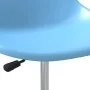 Sillas de comedor giratorias 4 unidades PP azul de , Sillas de comedor - Ref: Foro24-338278, Precio: 178,63 €, Descuento: %