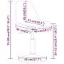 Sillas de comedor giratorias 4 unidades PP azul de , Sillas de comedor - Ref: Foro24-338278, Precio: 178,63 €, Descuento: %
