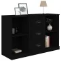 Aparador de madera contrachapada negro 104,5x35,5x67,5 cm de , Aparadores - Ref: Foro24-816233, Precio: 95,93 €, Descuento: %