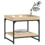 Mesa de centro madera ingeniería roble Sonoma 49,5x49,5x45 cm by , Coffee table - Ref: Foro24-832809, Price: 35,21 €, Discoun...