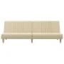 Sofá cama de tela color crema de , Sofás - Ref: Foro24-351884, Precio: 225,88 €, Descuento: %