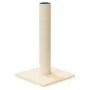 Poste rascador para gatos crema 22x22 x45 cm de , Mobiliario para gatos - Ref: Foro24-171675, Precio: 21,96 €, Descuento: %