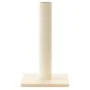 Poste rascador para gatos crema 22x22 x45 cm de , Mobiliario para gatos - Ref: Foro24-171675, Precio: 21,96 €, Descuento: %