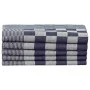 Juego de paños 50 unidades algodón azul y blanco de , Toallas - Ref: Foro24-136290, Precio: 86,78 €, Descuento: %