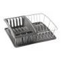 Metaltex Escurridor de platos Aquatex Plus gris de , Contenedores para utensilios de cocina - Ref: Foro24-443429, Precio: 37,...