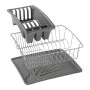 Metaltex Escurridor de platos Aquatex Plus gris de , Contenedores para utensilios de cocina - Ref: Foro24-443429, Precio: 37,...