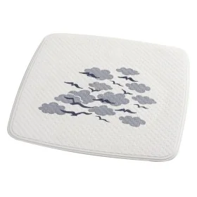 RIDDER Alfombrilla de ducha Helgoland blanco y azul 54x54 cm by , Rugs and bath mats - Ref: Foro24-445029, Price: 27,60 €, Di...