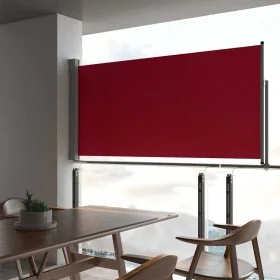 Toldo lateral retráctil de jardín rojo 120x300 cm de , Sombrillas - Ref: Foro24-48345, Precio: 67,00 €, Descuento: %
