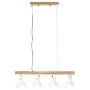 Lámpara de techo industrial madera de mango blanco E27 de , Lámparas - Ref: Foro24-320524, Precio: 62,15 €, Descuento: %