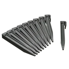 Natura Anclajes de jardín pequeños 10 unidades gris de , Ribetes y bordes para jardín - Ref: Foro24-428502, Precio: 15,38 €, ...