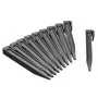 Natura Anclajes de jardín pequeños 10 unidades gris de , Ribetes y bordes para jardín - Ref: Foro24-428502, Precio: 15,38 €, ...