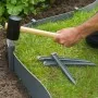 Natura Anclajes de jardín pequeños 10 unidades gris de , Ribetes y bordes para jardín - Ref: Foro24-428502, Precio: 15,38 €, ...