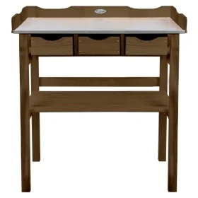 Esschert Design Mesa para macetas con cajones marrón de , Mesas de jardinería - Ref: Foro24-433904, Precio: 106,78 €, Descuen...