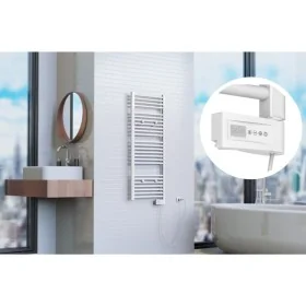 EISL Radiador de baño con temporizador blanco 120x50x15 cm de , Radiadores - Ref: Foro24-438839, Precio: 346,89 €, Descuento: %