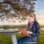 AXI Juego de mesa de pícnic para niños 3 pzas gris y blanco de , Mesas de jardín - Ref: Foro24-441653, Precio: 82,67 €, Descu...