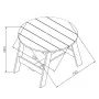 AXI Juego de mesa de pícnic para niños 3 pzas gris y blanco de , Mesas de jardín - Ref: Foro24-441653, Precio: 82,67 €, Descu...