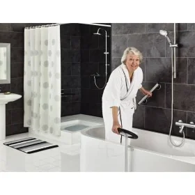 RIDDER Barra de agarre seguridad Premium 30 cm aluminio cromo y negro de , Asideros de seguridad - Ref: Foro24-445017, Precio...