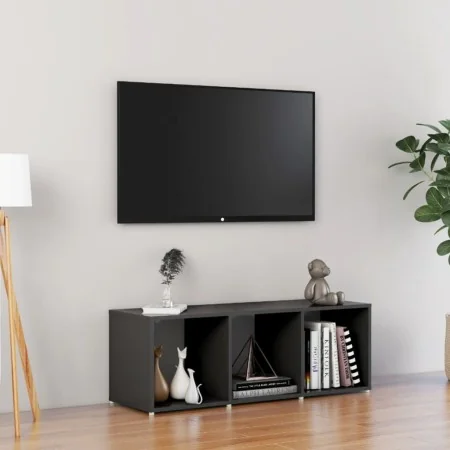 Mueble para TV madera contrachapada gris 107x35x37 cm de , Muebles TV - Ref: Foro24-805536, Precio: 48,11 €, Descuento: %