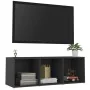 Mueble para TV madera contrachapada gris 107x35x37 cm de , Muebles TV - Ref: Foro24-805536, Precio: 48,11 €, Descuento: %