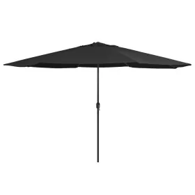 Sombrilla de jardín con palo de metal negra 390 cm de , Sombrillas - Ref: Foro24-47384, Precio: 80,05 €, Descuento: %