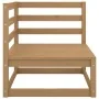 Juego muebles de jardín 10 pzas madera maciza pino marrón miel by , Garden sets - Ref: Foro24-3078142, Price: 669,23 €, Disco...
