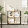 Estantería de madera de ingeniería roble Sonoma 78,5x33x82 cm de , Librerías y estanterías - Ref: Foro24-835245, Precio: 53,4...