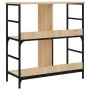Estantería de madera de ingeniería roble Sonoma 78,5x33x82 cm de , Librerías y estanterías - Ref: Foro24-835245, Precio: 53,4...