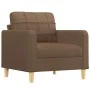 Juego de sofás con cojines 3 piezas tela marrón von , Sofas - Ref: Foro24-3201261, Preis: 625,07 €, Rabatt: %