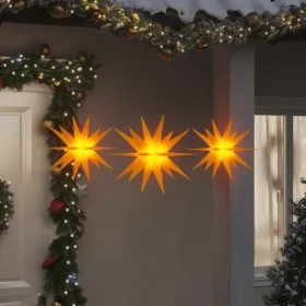 Lámparas de Navidad LED plegables 3 unidades amarillo by , Christmas lights - Ref: Foro24-356198, Price: 34,88 €, Discount: %