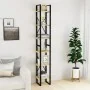 Estantería alta madera maciza de pino 40x30x210 cm de , Librerías y estanterías - Ref: Foro24-806502, Precio: 105,35 €, Descu...