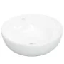 Lavabo redondo cerámica blanco 44x17 cm von , Sinkt - Ref: Foro24-153342, Preis: 78,02 €, Rabatt: %