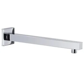Barra de soporte ducha cuadrada acero inox 201 plateado 30 cm by , shower doors - Ref: Foro24-147730, Price: 19,35 €, Discoun...