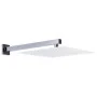 Barra de soporte ducha cuadrada acero inox 201 plateado 30 cm by , shower doors - Ref: Foro24-147730, Price: 19,35 €, Discoun...