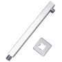 Barra de soporte ducha cuadrada acero inox 201 plateado 30 cm by , shower doors - Ref: Foro24-147730, Price: 19,35 €, Discoun...