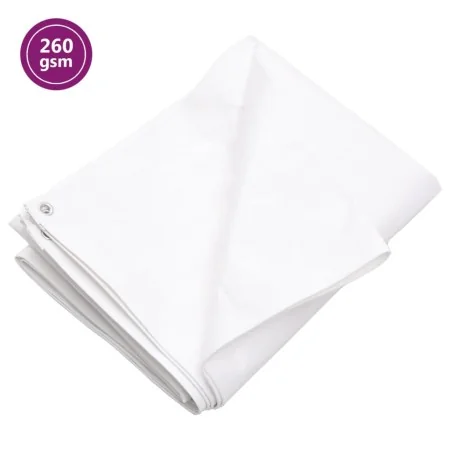 Lona HDPE blanco 260 g/m² 4x6 m by , Waterproof tarpaulins - Ref: Foro24-151600, Price: 59,79 €, Discount: %