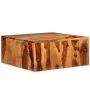 Mesa de centro de madera maciza de sheesham 70x70x30 cm de , Mesas de centro - Ref: Foro24-244927, Precio: 134,37 €, Descuent...