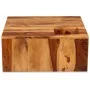 Mesa de centro de madera maciza de sheesham 70x70x30 cm de , Mesas de centro - Ref: Foro24-244927, Precio: 134,37 €, Descuent...