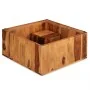 Mesa de centro de madera maciza de sheesham 70x70x30 cm de , Mesas de centro - Ref: Foro24-244927, Precio: 134,37 €, Descuent...